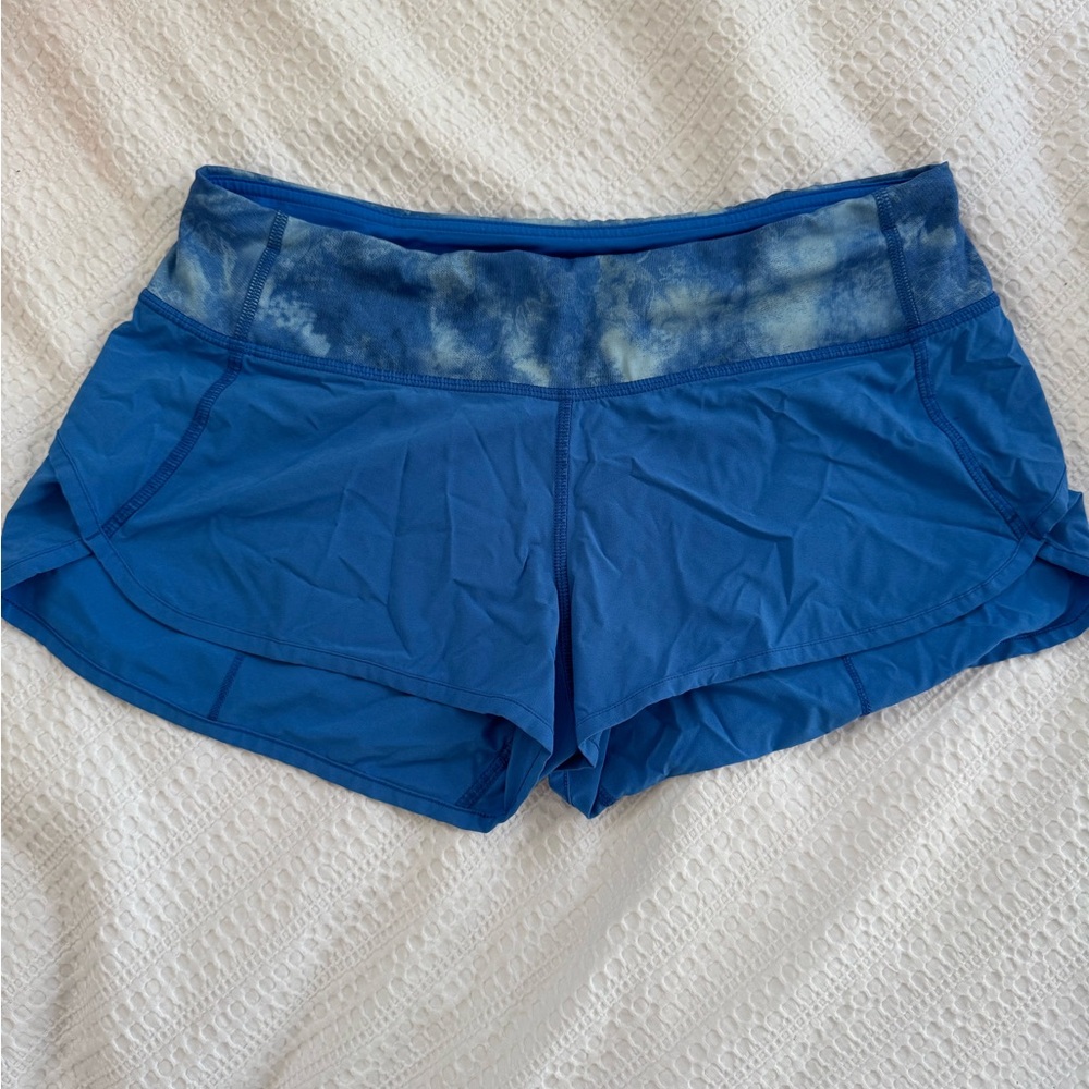 Women's Blue Lululemon shorts